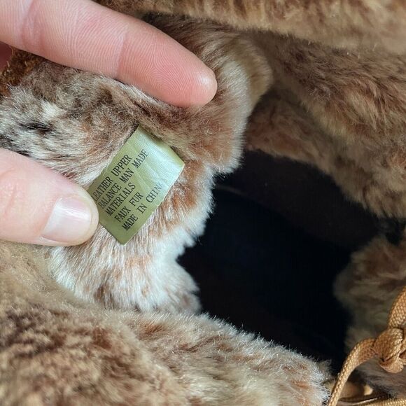 ISO Isotoner Vanessa Suede Leather Wedge Heel Boot Chestnut Brown Womens Size 8 - Picture 12 of 14